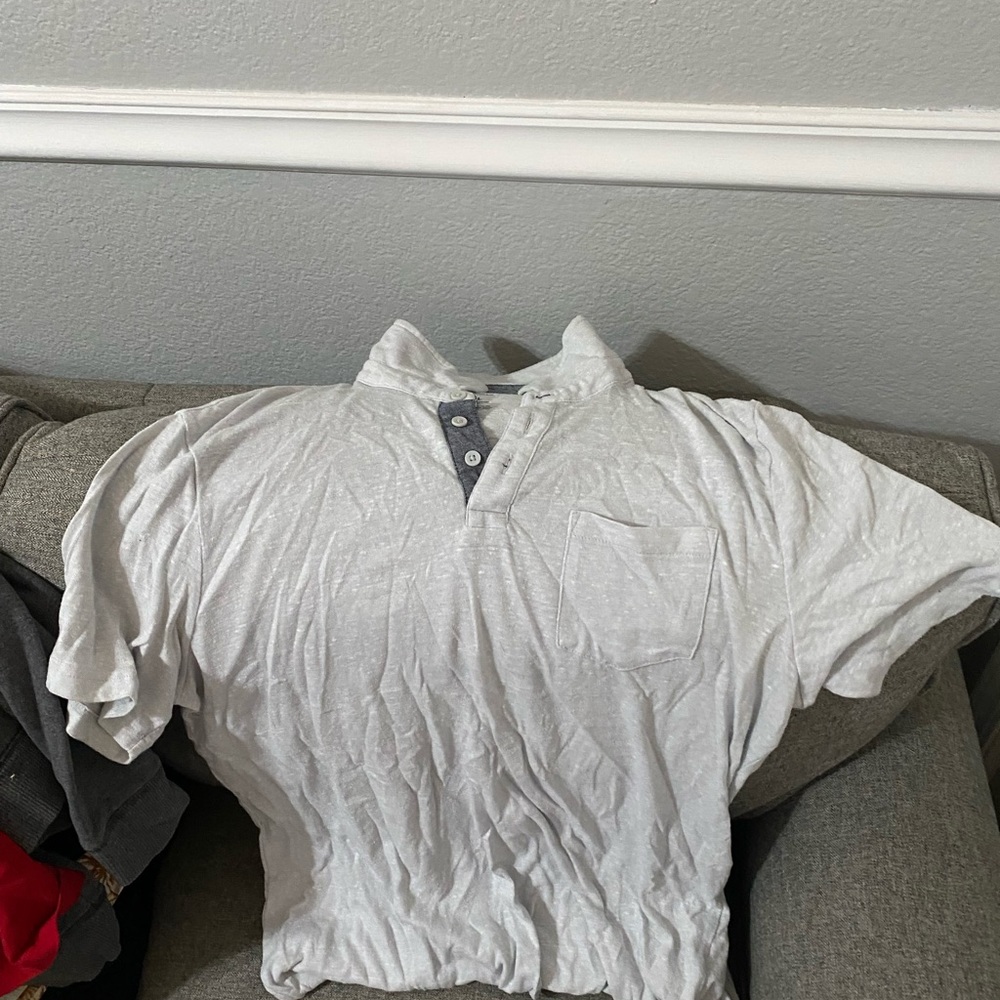 very light weight material.  dress shirt